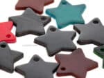 Star Leather Keychains