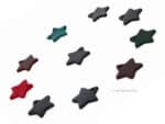 Star Leather Tags Lazypony