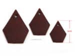 Pentagon Patches for Crafts and Dog Collars