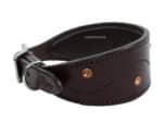 decorated Leather Greyhound Collar Lazypony with Name