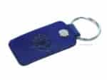 Custom Leather Keychain Ram Skull Lazypony