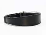 wide leather slip on collar Lazypony